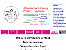 Tablet Screenshot of collaborativelearning.org